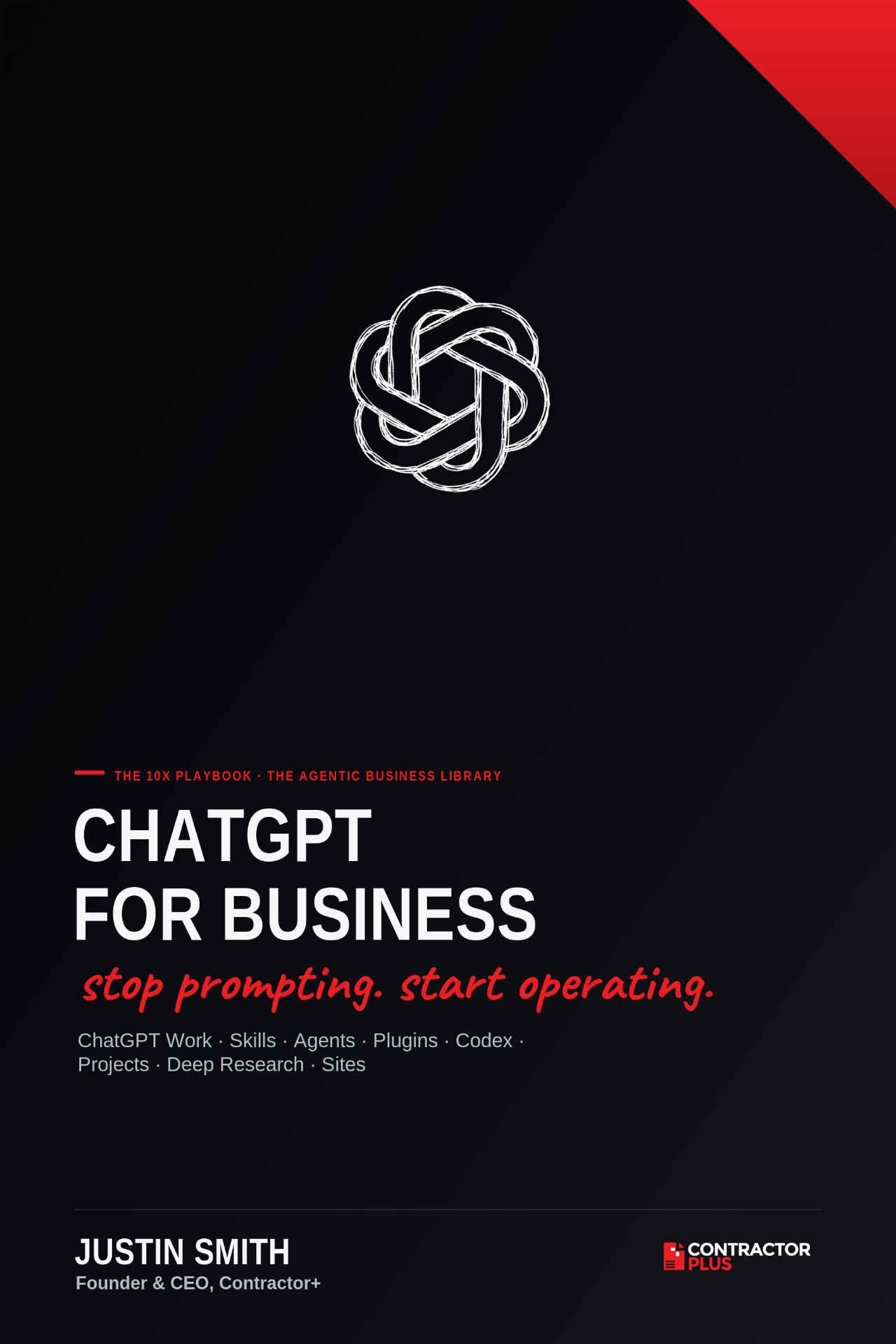 ChatGPT for Business: The 10X Playbook cover